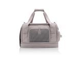 Tiertransporttasche HEYS "Heys Pawsenger", Gr. B/H/T: 45cm x 28cm x 25cm, grau (atmosphere taupe), Kunststoff, Polyester, Tiertransportbehälter, Tierkoffer, Tiertragetasche, handgepäcktauglich gemäß IATA-Empfehlung