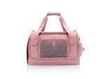 Tiertransporttasche HEYS "Heys Pawsenger", Gr. B/H/T: 45cm x 28cm x 25cm, rosa (rose pink), Kunststoff, Polyester, Tiertransportbehälter, Tierkoffer, Tiertragetasche, handgepäcktauglich gemäß IATA-Empfehlung