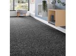 Teppichboden ANDIAMO "Matz, Schlinge, Gesamthöhe 6 mm, Luxusklasse LC1", schwarz, B:500cm L:600cm, Kunstfaser, Teppiche, meliert, Breite 400 cm oder 500 cm, strapazierfähig & pflegeleicht