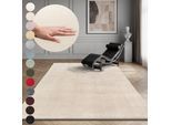 Teppich OTTO HOME "Arabell, Kunstfellteppich, Felloptik, waschbar", beige, B:140cm H:16mm L:200cm, Polyester, Teppiche, Teppich, flauschig, kuschelig, Anti-Rutsch-Unterseite, Wohnzimmer, Schlafzimmer, Topseller