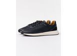 Logo Detail Sneakers in Marineblauw