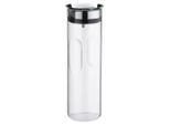 WMF Wasserkaraffe Motion, Klar, Edelstahl, Metall, Kunststoff, Glas, 1,25 L, Deckel, Kaffee & Tee, Kannen, Karaffen