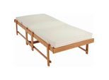 Livetastic Klappbett, Buche, Holz, Textil, Buche, Schichtholz, teilmassiv, H2 + H3, Höhe ca. 10 cm, 80x190 cm, Textiles Vertrauen - Oeko-Tex®, Made in Austria, Kinder- & Jugendzimmer, Jugendmöbel, Jugendbetten