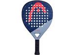 Head Vibe Blrd 2025 Padel Racket (Blauw/grijs/rood)