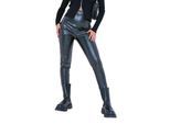 Missy Empire Dames Faux Leather Broek (Zwart)
