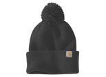 Baskenmütze CARHARTT "Knit Pom", Damen, schwarz, Obermaterial: 100% Polyacryl PAN., Mützen Baskenmütze