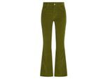 King Louie Tammy flared baby cord posey green 10750