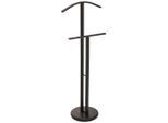 Boxxx Herrendiener , Schwarz , Metall , 44.5x115x28.5 cm , Bsci , Jackenhalter , Schlafzimmer, Kleiderständer