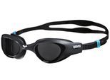 Schwimmbrille ARENA "THE ONE", schwarz (smoke, grau, schwarz), Sportbrillen, Damen, mit Anti-Fog-Beschichtung, einteilige Konstruktion