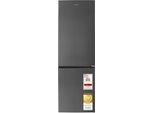 EXQUISIT Kühl-/Gefrierkombination "KGC400-130-NF-040D", Energieeffizienz: D (A-G), inoxlook, az, Rechtsanschlag, Kühlschränke, Humidity Box für optimale Feuchtigkeitsregulierung & kein Abtauen mehr