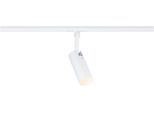 PAULMANN Schienensystem-Leuchten "URail Spot Tubo 1x4W 2700-4000K 230V", weiß (signalweiß), 1, Ø 4,3cm H: 19cm, 1 Stk., Leuchten, Schwenkbarer Spot
