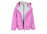 Trespass Meisjes Effen 3-in-1 Jas (Roze)