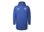 Castore Dames Rangers FC Hooded Anorak (Blauw/Grijs)