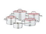 WMF Topfset 5-teilig Function 4 ¦ silber ¦ Edelstahl