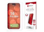 DISPLEX Displayschutzglas "Real Glass Screen Protection", transparent, B:9cm H:1,3cm T:19,8mm, Displayfolien, Displayschutzfolie, Schutzfolie, Bildschirmschutz, kratz- & stoßfest