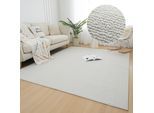 Teppich OTTO HOME "Jola, Uni-Farben, besonders dichte Qualität, Boho" Gr. 1, grau, B:60cm H:10mm L:90cm, Kunstfaser, Teppiche, Teppich, Wohnzimmer, Schlafzimmer, Flur, Kinderzimmer, wasserabweisend