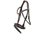 Hans Melzer Horse Equipment Hans Melzer Trense Kreuth braun/silber WB (Warmblut)