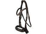 Hans Melzer Horse Equipment Hans Melzer Kandare Wiesbaden braun/silber WB EXTRA (KB-Kaltblut)