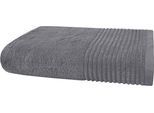 Duschtuch DYCKHOFF "Duschtuch BRILLANT, Baumwolle, 70x140 cm, 550 g/m²", bunt (grau), B:70cm L:140cm, Frottier, Baumwolle, Handtücher, Duschtuch, Baumwolle