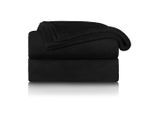 Blumtal Kuscheldecke, Schwarz, Textil, Rechteckig, 220x240 cm, Wohntextilien, Decken, Kuscheldecken