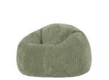 icon Sitzsack, Salbeigrün, Textil, 200 L, 1-Sitzer, Rund, 85x50x85 cm, Hergestellt in Deutschland, Oeko-Tex® Standard 100, Reach, Wohnzimmer, Hocker, Sitzsäcke, XXL Sitzsäcke