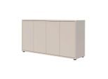 Mokebo Sideboard, Beige, Holzwerkstoff, 2 Fächer, 136x73x36 cm, Wohnzimmer, Kommoden & Sideboards, Sideboards
