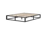 Habitat Garten Lattenrost, Schwarz, Metall, 200x160 cm, Schlafzimmer, Betten