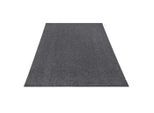 Paco Home Kurzflorteppich, Anthrazit, Textil, Rechteckig, 160x220 cm, strapazierfähig, für Fußbodenheizung geeignet, Teppiche & Böden, Teppiche