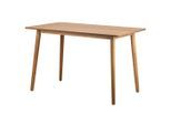 Nordlys Esstisch, Braun, Holz, 120x75x75 cm, FSC 100%, Esszimmer, Tische, Esstische