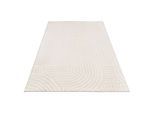 Paco Home Kurzflorteppich, Creme, Textil, Rechteckig, 80x150 cm, strapazierfähig, für Fußbodenheizung geeignet, Teppiche & Böden, Teppiche