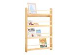 SoBuy Bücherregal, Natur, Holz, 80x118x12 cm, Kinderzimmer & Jugendzimmer, Kindermöbel, Kinderregale