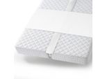 Blumtal Liebesbrücke, Weiß, Textil, 90x240 cm, Oeko-Tex® Standard 100, Schlafzimmer, Matratzen Shop, Matratzenzubehör