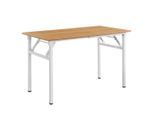 [neu.haus] Klapptisch, Buche, Weiß, Metall, 4-Sitzer, Rechteckig,Rechteckig, 120x76.4x60 cm, Esszimmer, Tische, Esstische
