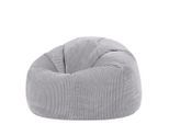 icon Sitzsack, Grau, Textil, 200 L, 1-Sitzer, Rund, 85x50x85 cm, Hergestellt in Deutschland, Oeko-Tex® Standard 100, Reach, Wohnzimmer, Hocker, Sitzsäcke, XXL Sitzsäcke