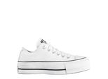 Converse Dames/Dames Chuck Taylor Canvas Platform Schoenen (Wit, Zwart)
