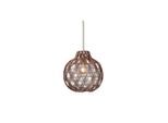 Good & Mojo , Naturfarben, Rotbraun , Naturmaterialien , rund , 35 cm ,