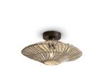 Good & Mojo , Weiß , Naturmaterialien , Holz , rund , 12 cm , LED-Leuchtmittel austauschbar ,