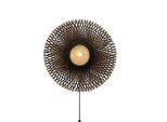 Good & Mojo , Schwarz , 8x30x30 cm , LED-Leuchtmittel austauschbar ,