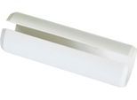Gardinenstangenhalter GARDINIA "Gardinenstangen-Verbinder für Ø 28 mm" Gr. 1, weiß, L:8,3cm Ø:2,8cm, Gardinenstangenhalterungen, Serie Gardinenstangen-Set Bifo Ø 28 mm