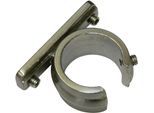 Verbinder GARDINIA "Ring-Adapter für Universalträger" Gr. 1, silber (edelstahlfarben), B:2cm L:4cm, Gardinenstangenhalterungen, Verbinder, Serie Einzelprogramm Chicago Ø 20 mm
