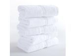 Gaestehandtuecher HAMMETEX "5er Set, 30x50 cm, weich & saugstark, 100% Baumwolle", weiß, B:30cm L:50cm, Frottier, Frottee, Handtücher, Gaestehandtuecher, mit Bordüre, einfarbig, Schlaufe, 100% Baumwolle Frottee