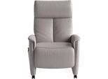 TV-Sessel SIT & MORE "Cremona Comfort", light grau, B:76cm H:112cm T:84cm, Sessel, TV-Sessel, wahlweise manuell oder elektrischer Funktion mit Akku