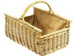 Aufbewahrungskorb LOCKER, beige (natur), B:66cm H:45cm T:45cm, Rattan, Aufbewahrungsboxen, Aufbewahrungskorb