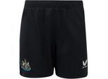 Castore Voetbalshorts voor kinderen van Newcastle United FC (Caviar/Absolute White)