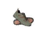 Mountain Warehouse Heren Mcleod Outdoor Breed Loopschoenen (Kaki Groen)
