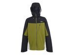 Regatta Heren Birchdale Waterdicht Hooded Jacket (Nefriet groen/zwart)