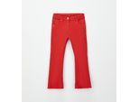 Outdoorhose IDO "BABY GIRL TROUSERS", Mädchen, Gr. 18M, EURO-Größen, rot, 98% Baumwolle, 2% Elasthan, Hosen Outdoorhose