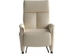 TV-Sessel SIT & MORE "Cremona Comfort Plus", beige (sand), B:87cm H:116cm T:89cm, 100% Polyester, Sessel, TV-Sessel, bis 200 Kg belastbar, mit Herz-Waage Funktion