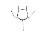 Hans Melzer Horse Equipment Hans Melzer Vorderzeug Balve braun/messing WB (Warmblut)