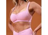 MP Damen Tempo Scrunch Minimal Sport-BH - Cosmo Pink - M